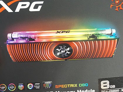 冷却液を封入したDDR4メモリ「XPG SPECTRIX D80」が入荷、DDR4-4133