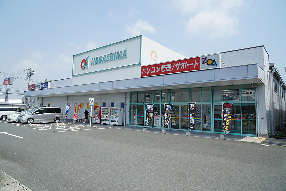 イベント会場のOAナガシマ 浜松本店