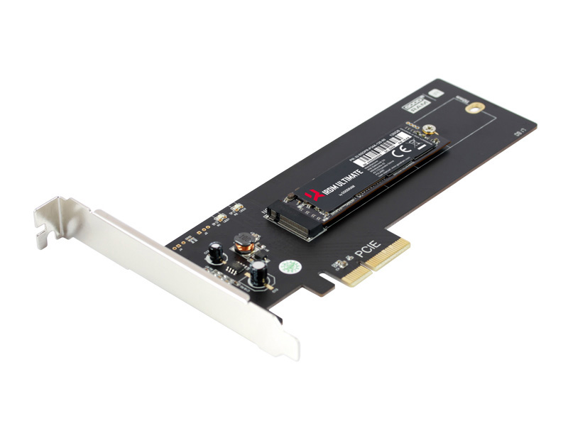 HHHLアダプタ付きのSSD