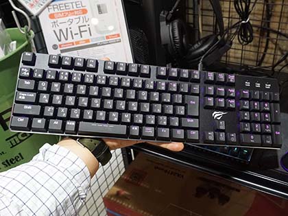 薄型メカニカルスイッチ採用のキーボードが2モデル、Havit製 - AKIBA