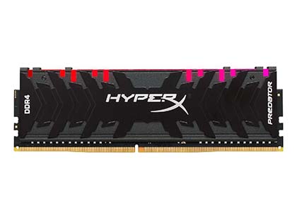 RGB LED搭載のゲーマー向けメモリ「Predator DDR4 RGB」がHyperXから