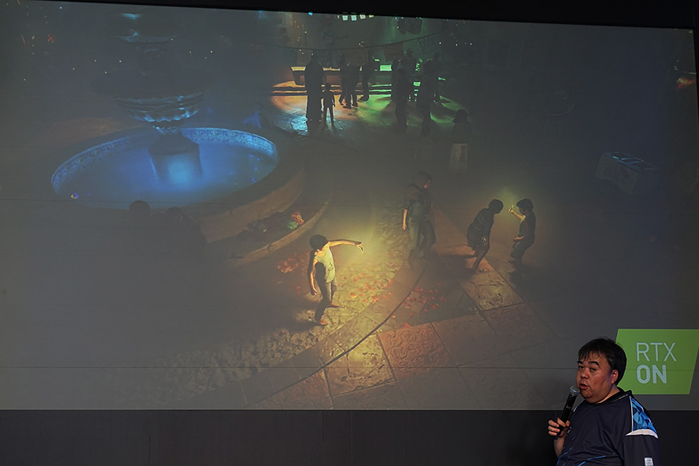 レイトレーシングオンの状態のShadow of the Tomb Raider