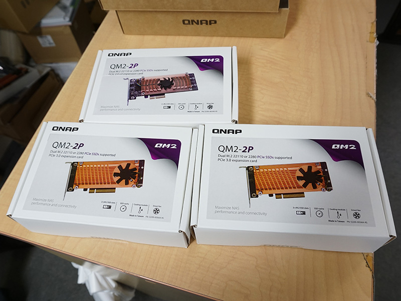 QM2-2Pシリーズのパッケージ