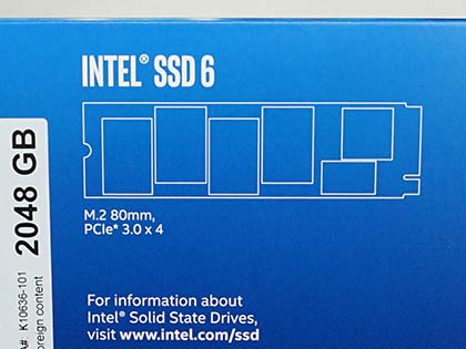 QLC NAND採用のNVMe SSD「Intel SSD 660p」がデビュー、2TBは実売