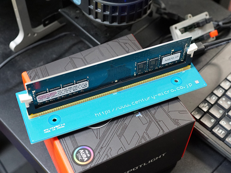 DDR4メモリは別売り