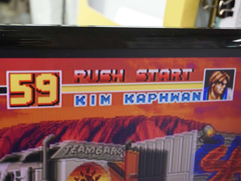 スキャンラインOFFの状態