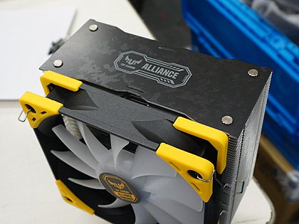 サイズの人気CPUクーラー「虎徹」のTUF Gaming Allianceモデルが発売