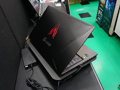 薄型と高性能を両立した15.6型ゲーミングノート「G-GEAR note