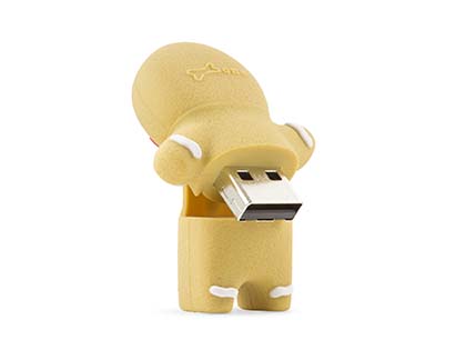 可愛らしいジンジャーブレッドマン型のUSB 3.0メモリが発売 - AKIBA PC