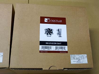 LGA3647対応のNoctua製CPUクーラーが計3モデル、4U向けも