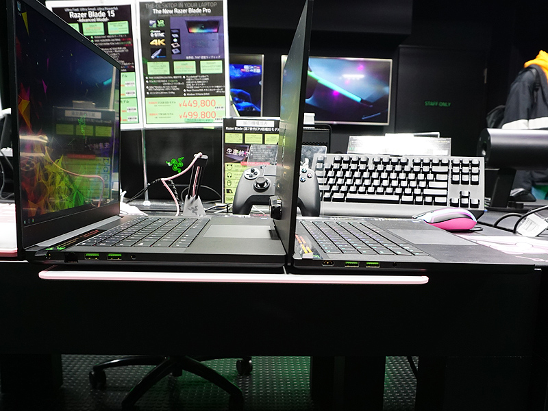 右がRazer Blade 15