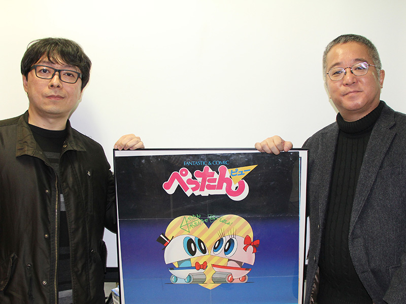写真左が並木学氏、右が見城こうじ氏