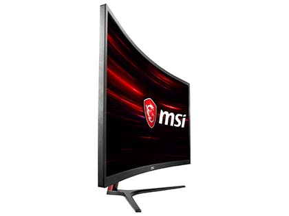 MSI Optix MAG271CQR カーブドゲーミングモニター Optix G271CQR Curved Gaming Monitor - 27 Inch, 1ms Response