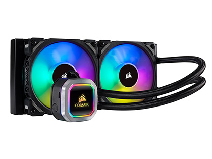 アドレス指定LED搭載の水冷クーラー「Hydro RGB PLATINUM」がCORSAIR