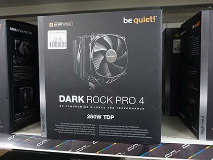 静音重視のCPUクーラー「Dark Rock 4」が計3モデル、be quiet!製