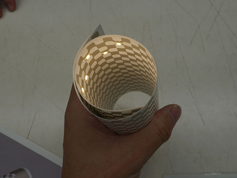 ゆるく巻いた状態