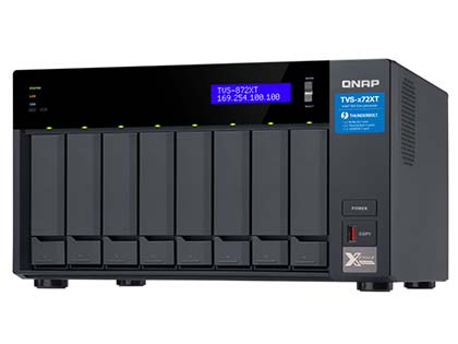 クリエイター向けの高機能NAS「TVS-x72XT」がQNAPから、計3モデル