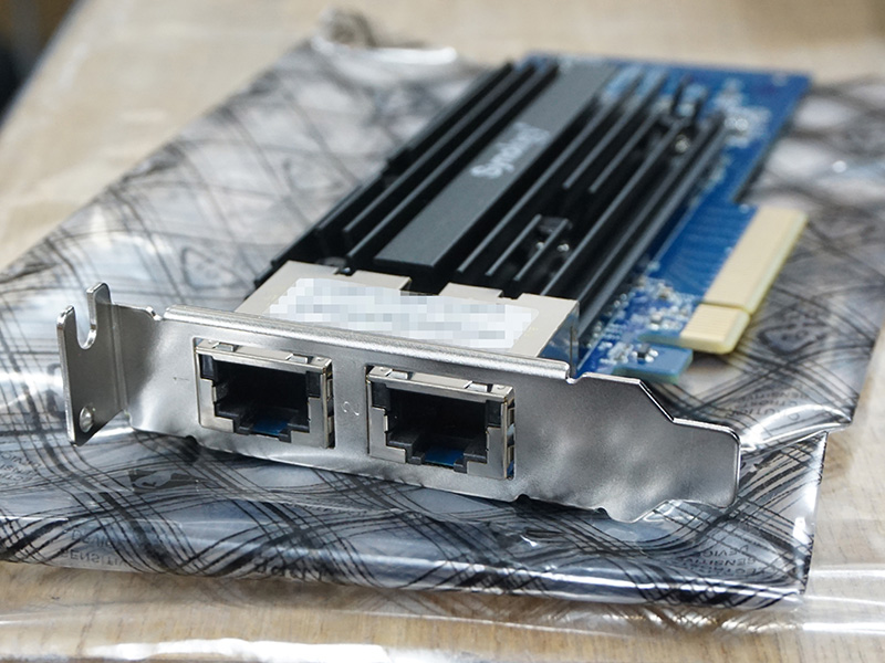 RJ45を2ポート搭載