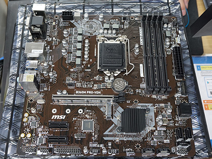 MSIの低価格B360マザーが2モデル追加、ATXとmicroATX - AKIBA PC Hotline!