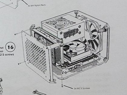 LAZER3D LZ7 ホワイト SFF PCケース Lazer3D An LZ7 with a Full Length GPU?
