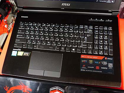 4K液晶やGeForce RTX 2080搭載のゲーミングノート「GT63 Titan」が発売 