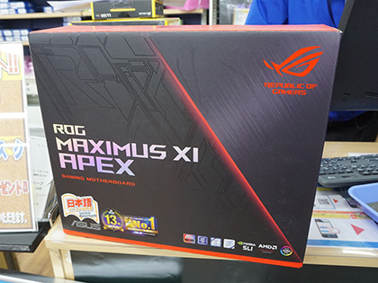 ASUSのOC特化型Z390マザー「ROG MAXIMUS XI APEX」が発売 - AKIBA PC