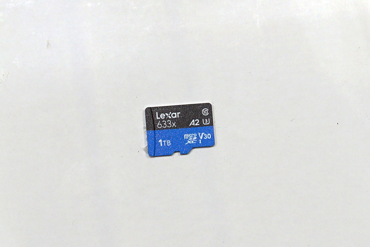 Lexarの1TB microSDXCカード