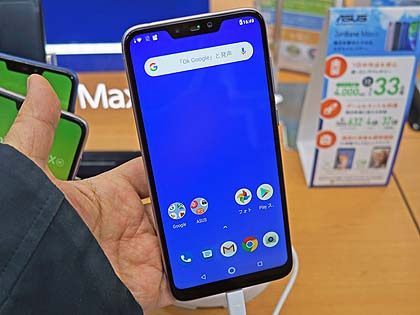 連続待ち受け35日のSIMフリースマホ「ZenFone Max Pro (M2) 」が
