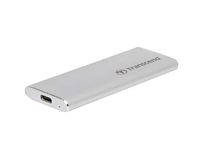 薄型スリムなTranscendの外付けSSD「ESD240C」が発売、USB 3.1 Gen2