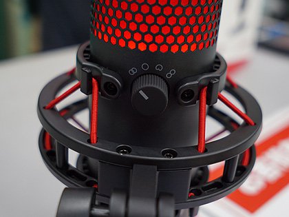 PS4にも対応したストリーマー向けUSBマイク「HyperX QuadCast」が発売