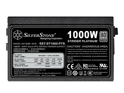 未使用 SilverStone 1000W 80 PLUS PLATINUM認証 未使用 SilverStone 1000W 80 PLUS PLATINUM認証 未使用