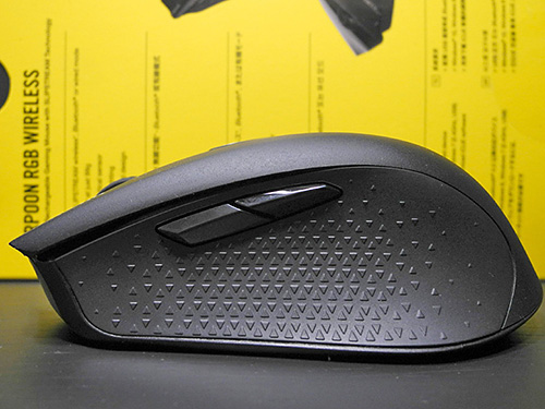 無線の安定性を向上、ゲーミングマウス「CORSAIR HARPOON RGB WIRELESS