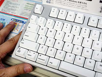 REALFORCE」初のMac向けモデルが発売、Windows向けモードもあり