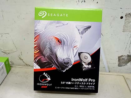 Seagate製NAS向けHDD「IronWolf」「IronWolf Pro」の12TBに新モデル