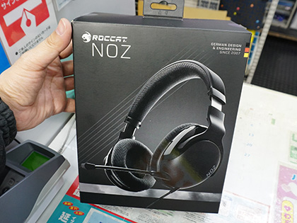 軽量設計のROCCAT製ゲーミングヘッドセット「NOZ」が発売 - AKIBA PC