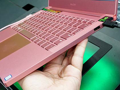Razerの薄型ノート「Blade Stealth 13」に数量限定のピンクカラー、19