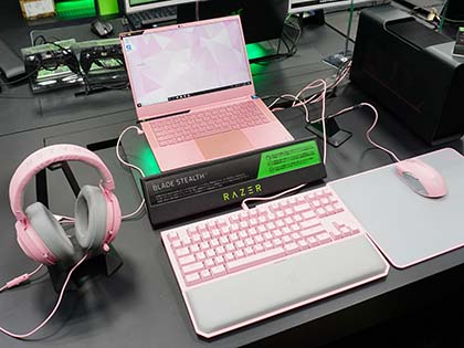 【Razer】Blade Stealth 13 Quartz Pink Razer，ピンク色の薄型ノートPC「Blade Stealth 13 Quartz Pink」を