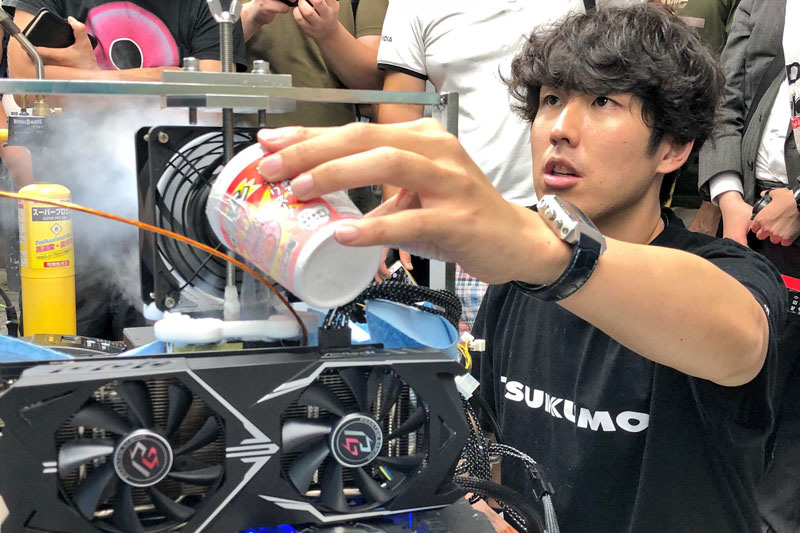 オーバークロッカーの清水貴裕氏