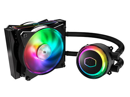 ASRock「PHANTOM GAMING」とコラボした簡易水冷キット、Cooler Master