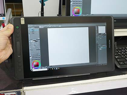 Huionの安価な液晶ペンタブレット「Kamvas」がツクモに入荷、19.5型は