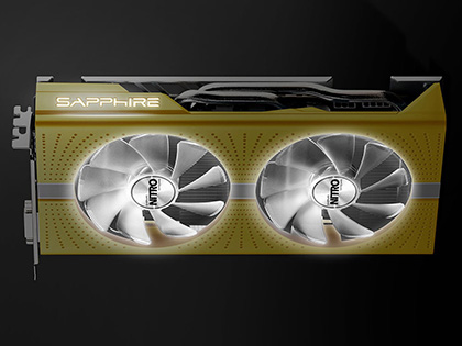 AMD50周年記念のRadeon RX 590がSAPPHIREから、ゴールドカラー - AKIBA