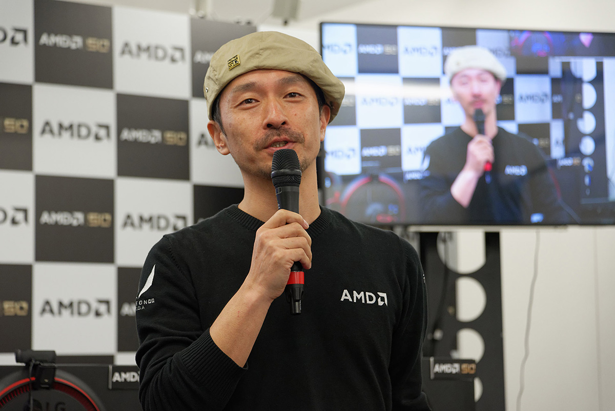 日本AMD株式会社 ジャパンマーケティング本部の佐藤美明氏