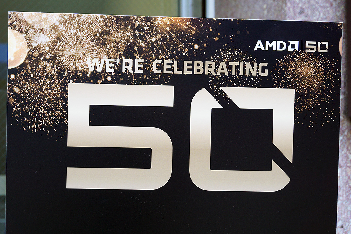 「#AMD50周年記念」が開催