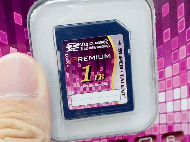 大容量1TB
