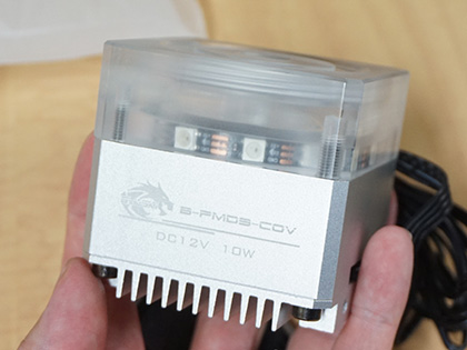 水路一体型の水冷リザーバーがBykskiから、NZXTなど一部ケース専用