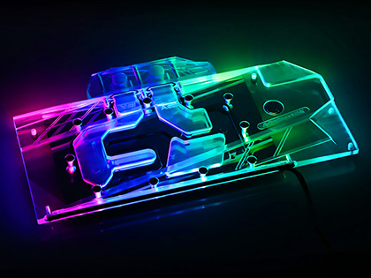 各社GeForce RTX 20シリーズ向けの水冷ブロックがBykskiから、RGB LED