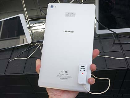 ファーウェイ製の8型タブレット「dtab Compact d-02H」が税込5,980円