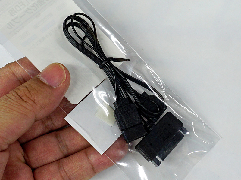 RGB LED用電力強化ケーブル 30cm