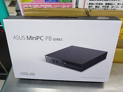 ASUSの薄型ファンレスPCキット「Mini PC PB40」が入荷、実売28,800円