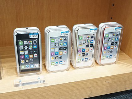 第7世代iPod touchが店頭入荷、価格は21,800円から - AKIBA PC Hotline!